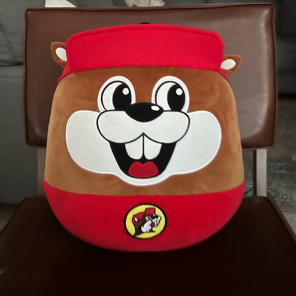 Buc ee’s stuffed beaver pillow